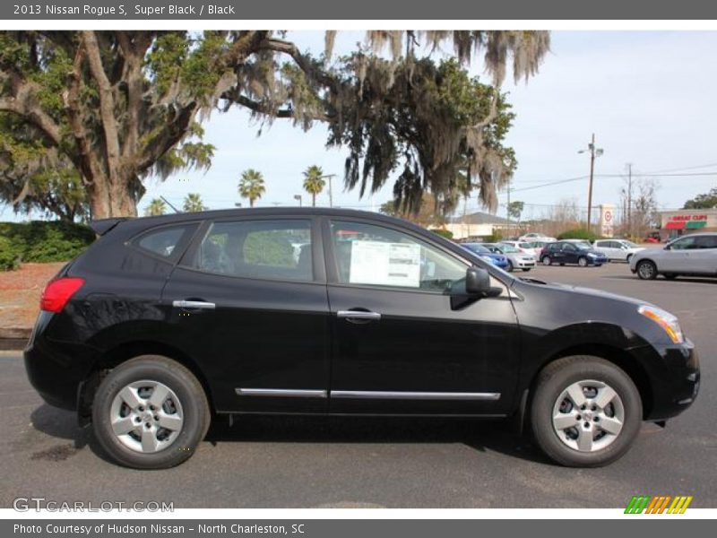Super Black / Black 2013 Nissan Rogue S
