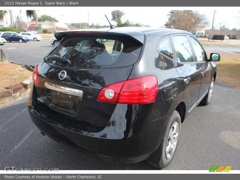 Super Black / Black 2013 Nissan Rogue S