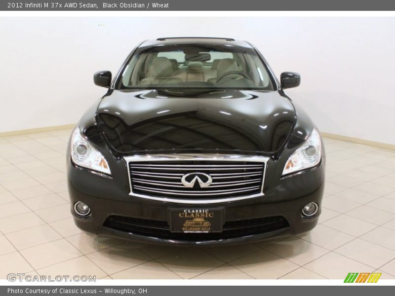 Black Obsidian / Wheat 2012 Infiniti M 37x AWD Sedan