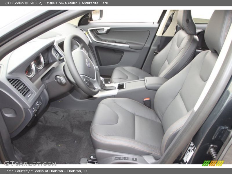 Saville Grey Metallic / Anthracite Black 2013 Volvo XC60 3.2