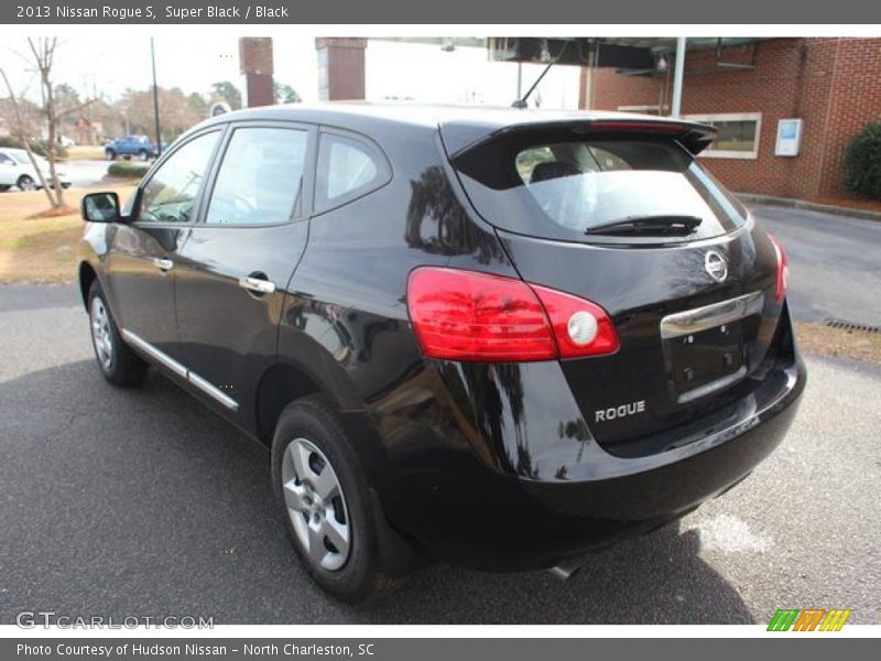 Super Black / Black 2013 Nissan Rogue S