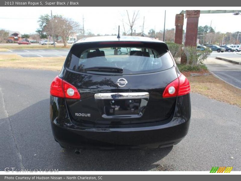 Super Black / Black 2013 Nissan Rogue S