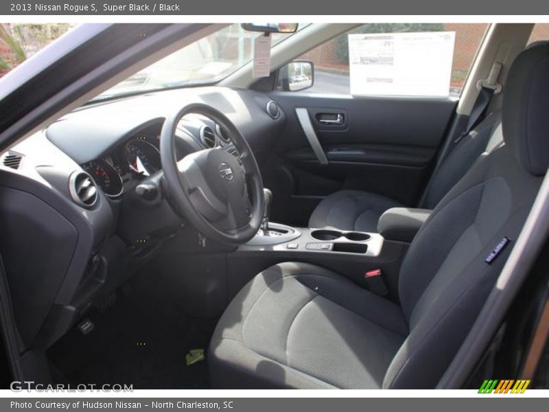 Super Black / Black 2013 Nissan Rogue S