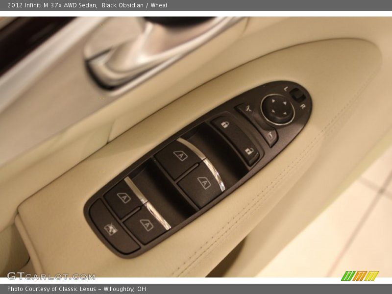 Black Obsidian / Wheat 2012 Infiniti M 37x AWD Sedan