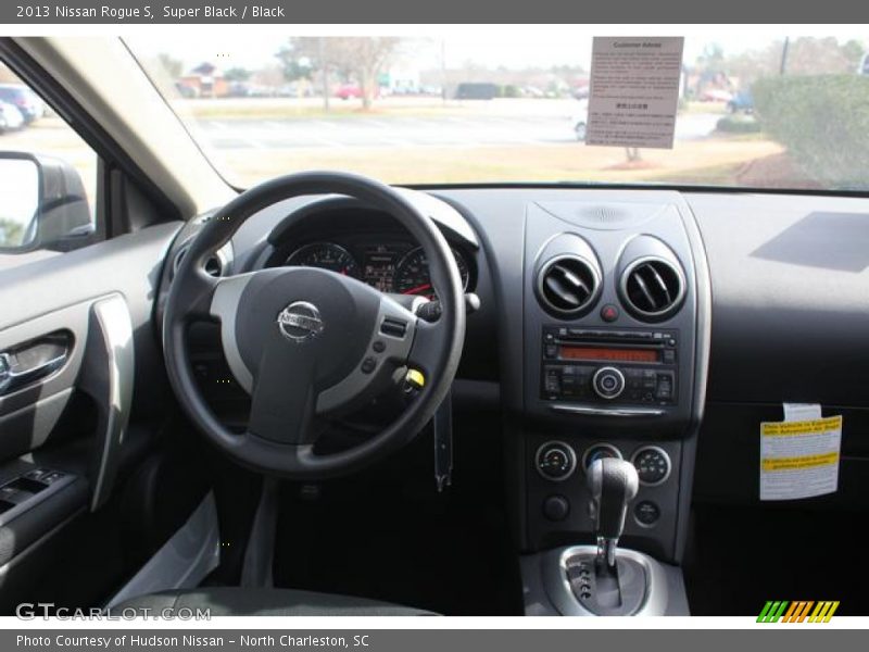 Super Black / Black 2013 Nissan Rogue S