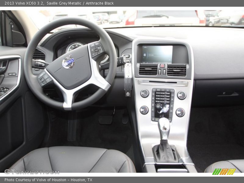 Saville Grey Metallic / Anthracite Black 2013 Volvo XC60 3.2