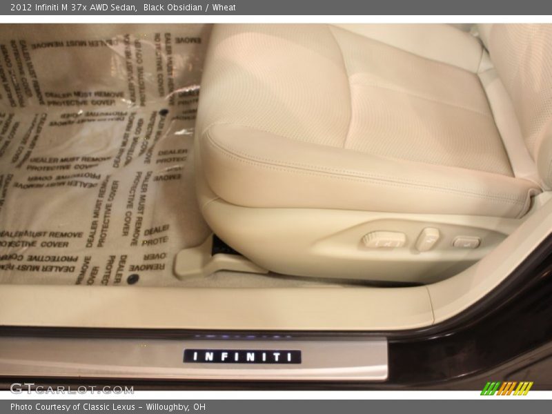 Black Obsidian / Wheat 2012 Infiniti M 37x AWD Sedan