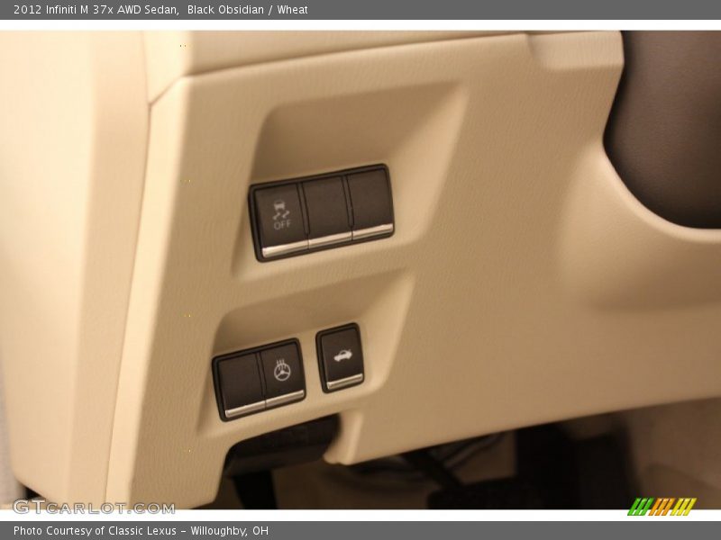 Black Obsidian / Wheat 2012 Infiniti M 37x AWD Sedan