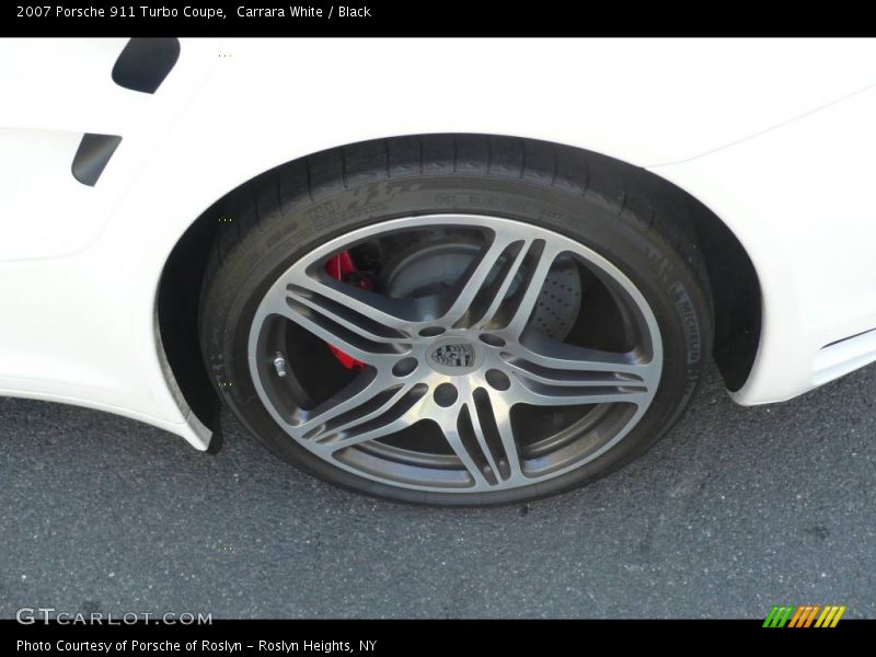 Carrara White / Black 2007 Porsche 911 Turbo Coupe