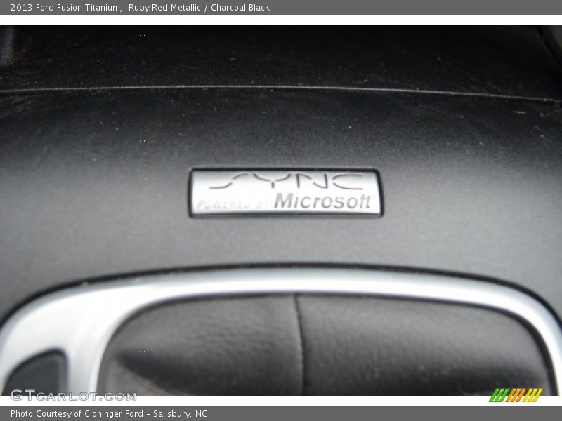 Ruby Red Metallic / Charcoal Black 2013 Ford Fusion Titanium