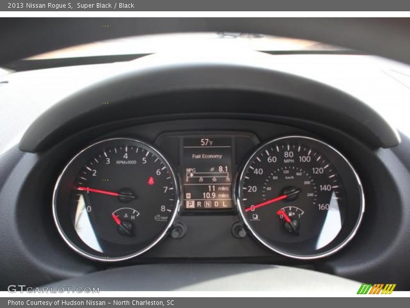 Super Black / Black 2013 Nissan Rogue S