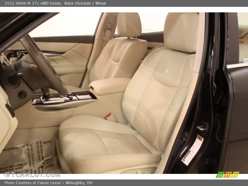 Black Obsidian / Wheat 2012 Infiniti M 37x AWD Sedan