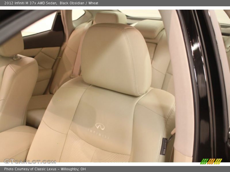 Black Obsidian / Wheat 2012 Infiniti M 37x AWD Sedan