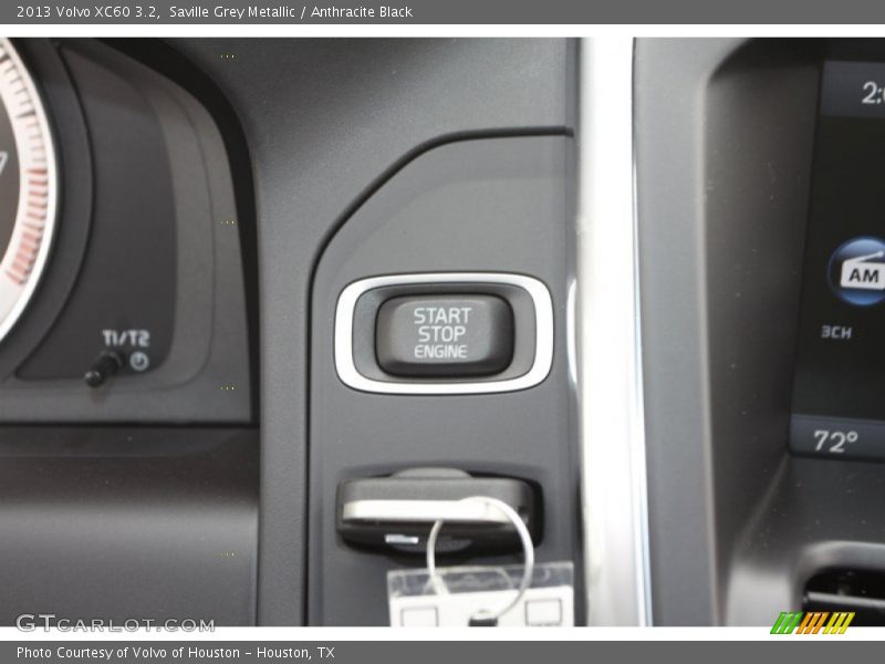 Saville Grey Metallic / Anthracite Black 2013 Volvo XC60 3.2
