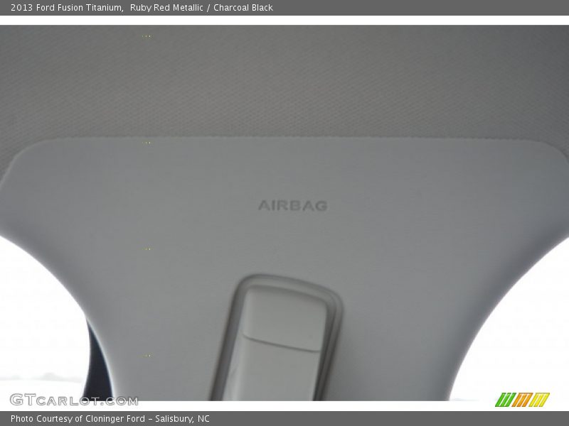 Ruby Red Metallic / Charcoal Black 2013 Ford Fusion Titanium
