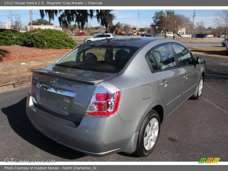 Magnetic Gray Metallic / Charcoal 2012 Nissan Sentra 2.0