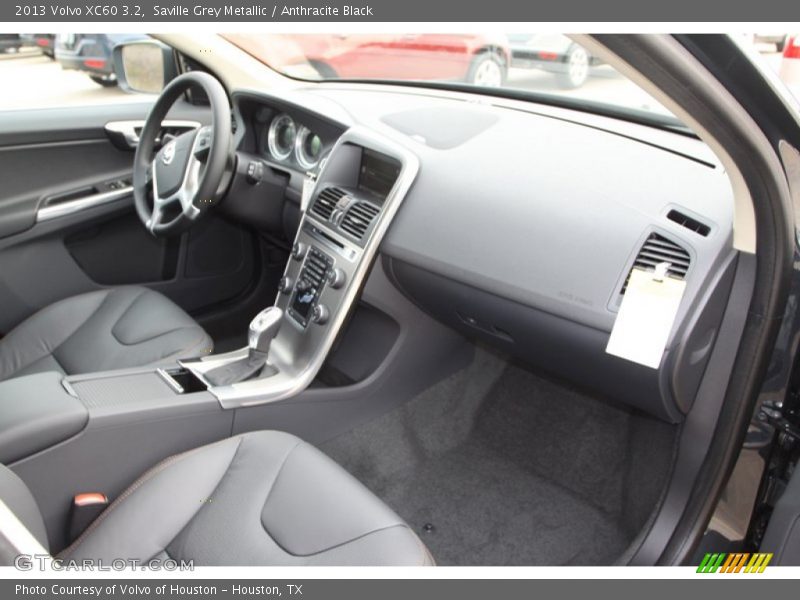 Saville Grey Metallic / Anthracite Black 2013 Volvo XC60 3.2
