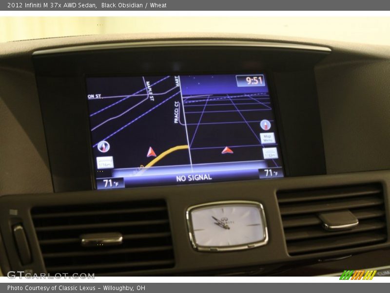 Black Obsidian / Wheat 2012 Infiniti M 37x AWD Sedan