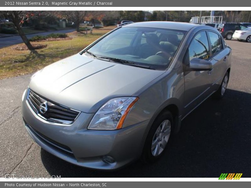 Magnetic Gray Metallic / Charcoal 2012 Nissan Sentra 2.0