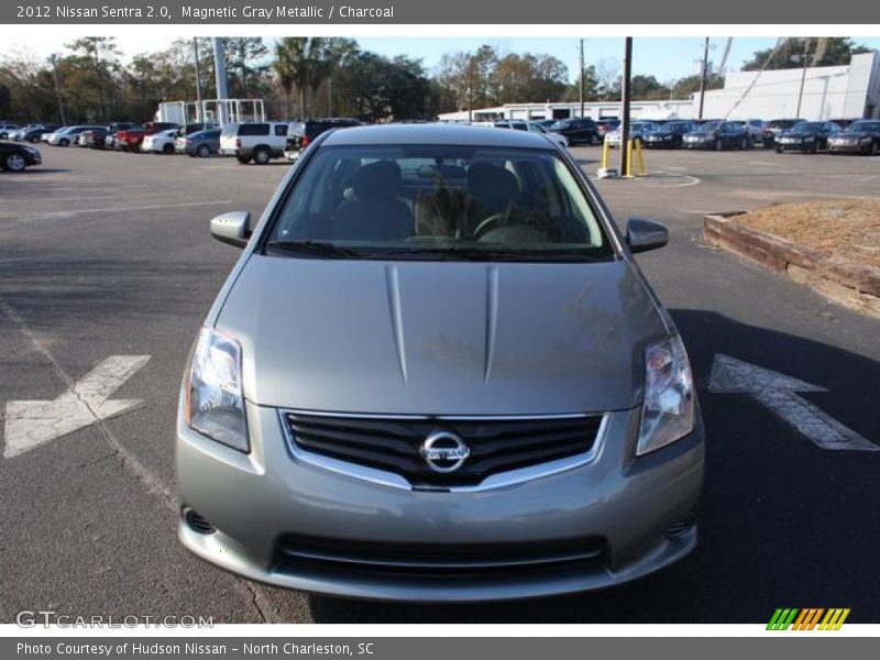 Magnetic Gray Metallic / Charcoal 2012 Nissan Sentra 2.0