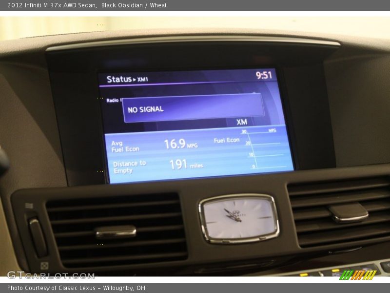 Black Obsidian / Wheat 2012 Infiniti M 37x AWD Sedan