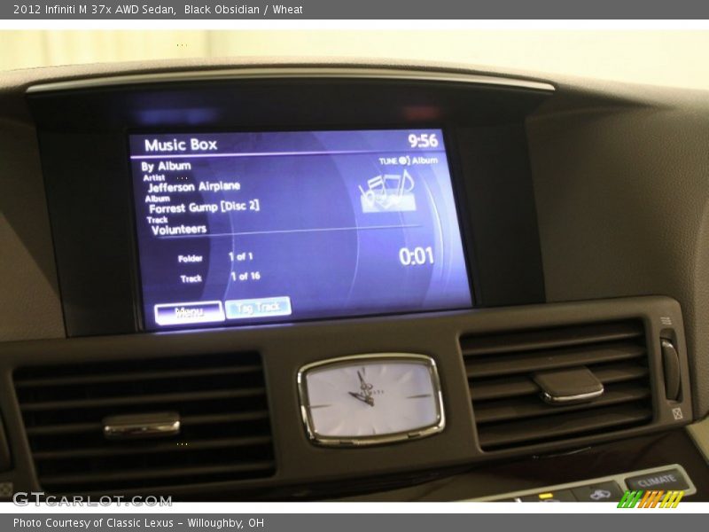 Black Obsidian / Wheat 2012 Infiniti M 37x AWD Sedan