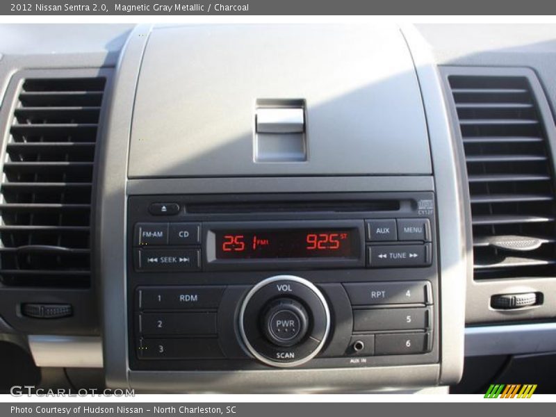 Magnetic Gray Metallic / Charcoal 2012 Nissan Sentra 2.0