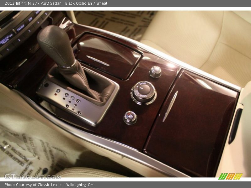 Black Obsidian / Wheat 2012 Infiniti M 37x AWD Sedan