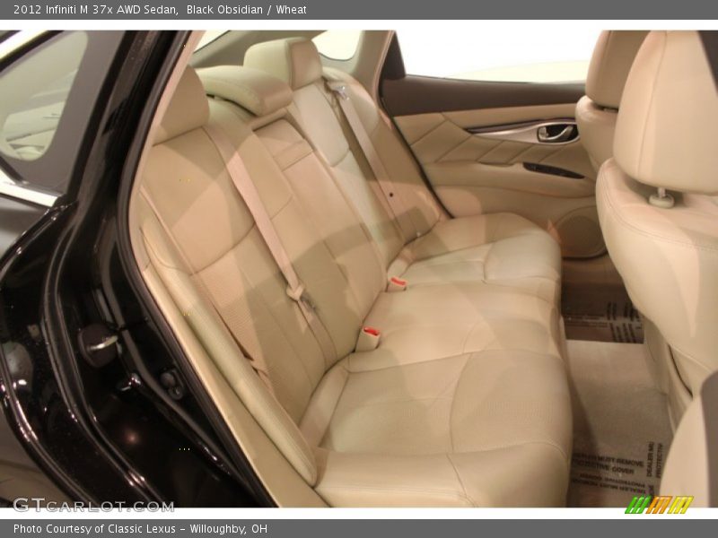 Black Obsidian / Wheat 2012 Infiniti M 37x AWD Sedan