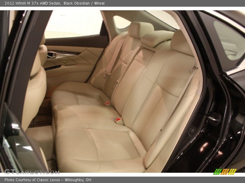 Black Obsidian / Wheat 2012 Infiniti M 37x AWD Sedan