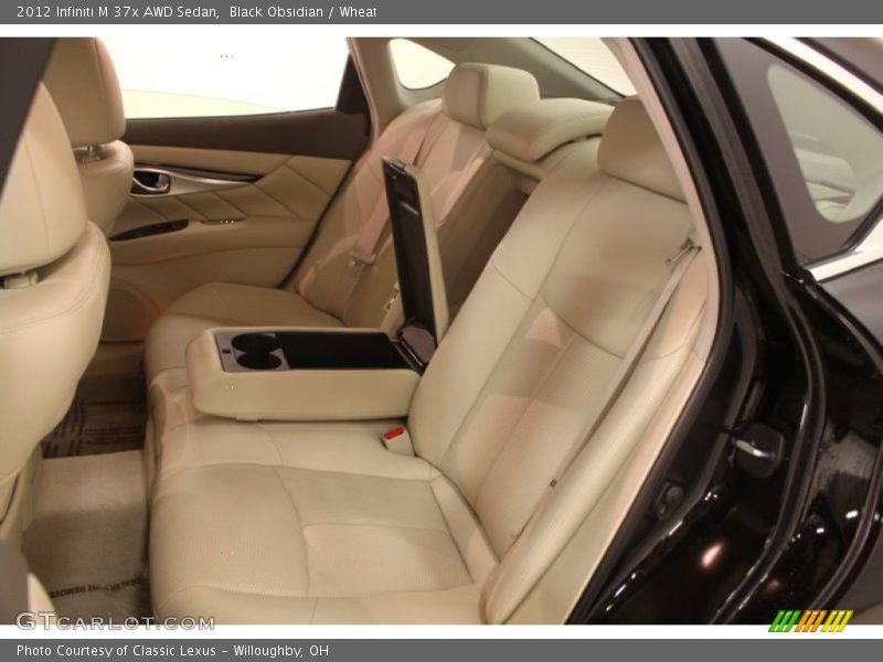 Black Obsidian / Wheat 2012 Infiniti M 37x AWD Sedan