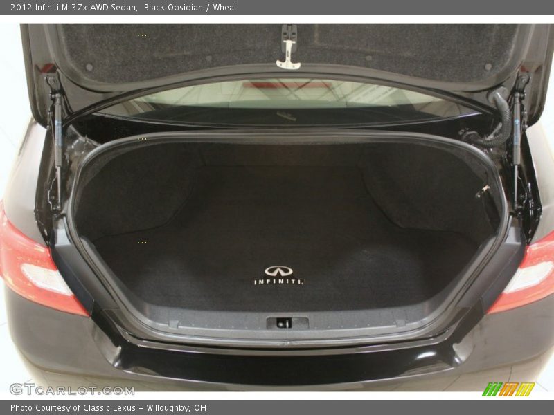 Black Obsidian / Wheat 2012 Infiniti M 37x AWD Sedan