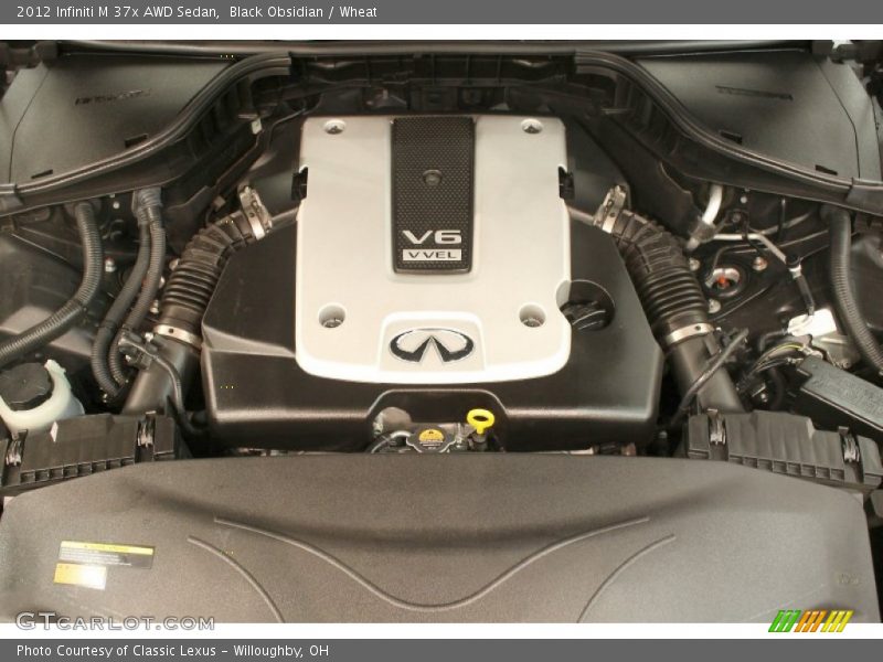 Black Obsidian / Wheat 2012 Infiniti M 37x AWD Sedan