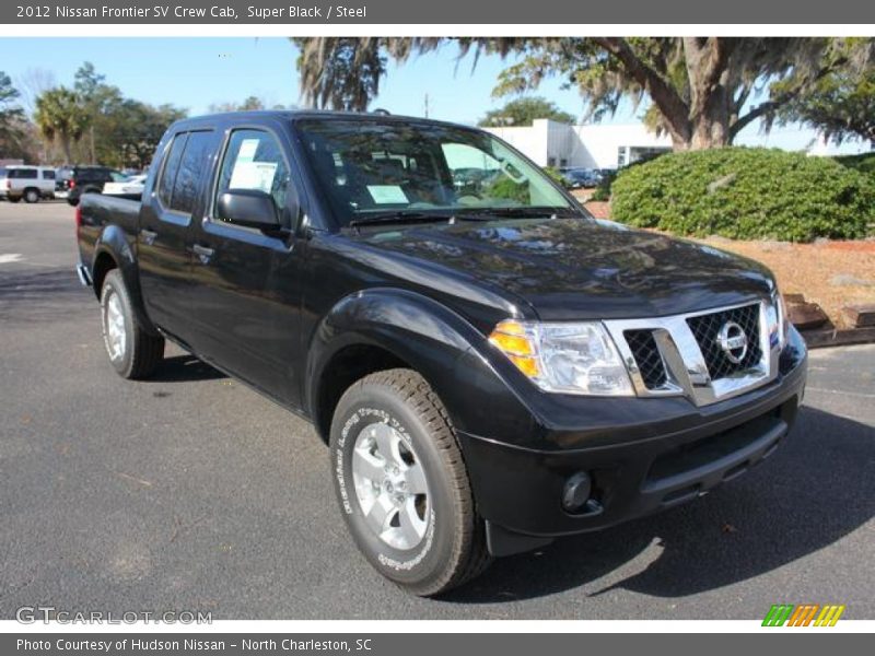 Super Black / Steel 2012 Nissan Frontier SV Crew Cab