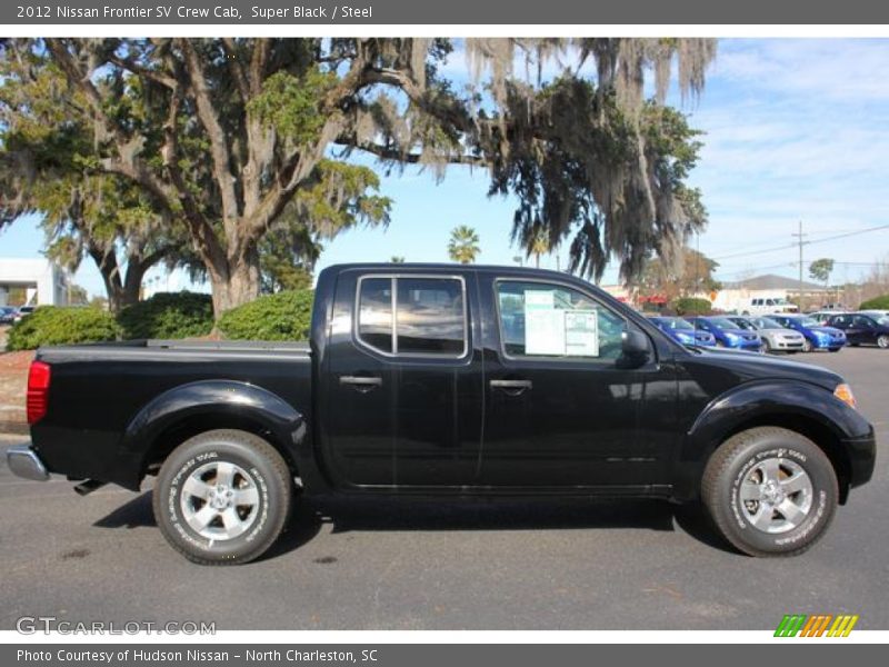 Super Black / Steel 2012 Nissan Frontier SV Crew Cab
