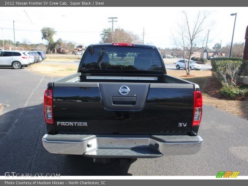Super Black / Steel 2012 Nissan Frontier SV Crew Cab