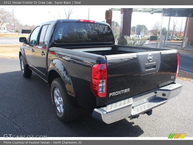 Super Black / Steel 2012 Nissan Frontier SV Crew Cab
