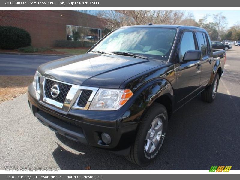 Super Black / Steel 2012 Nissan Frontier SV Crew Cab