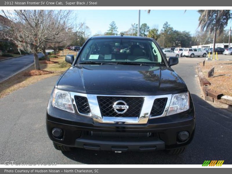 Super Black / Steel 2012 Nissan Frontier SV Crew Cab