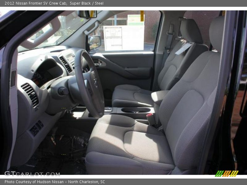 Super Black / Steel 2012 Nissan Frontier SV Crew Cab