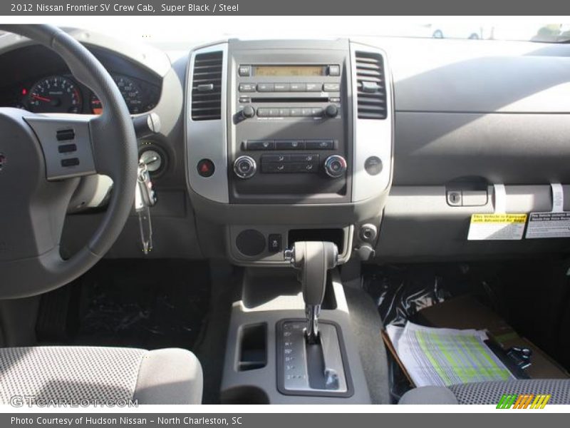Super Black / Steel 2012 Nissan Frontier SV Crew Cab
