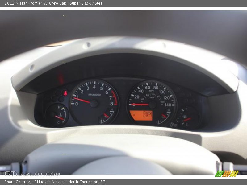 Super Black / Steel 2012 Nissan Frontier SV Crew Cab
