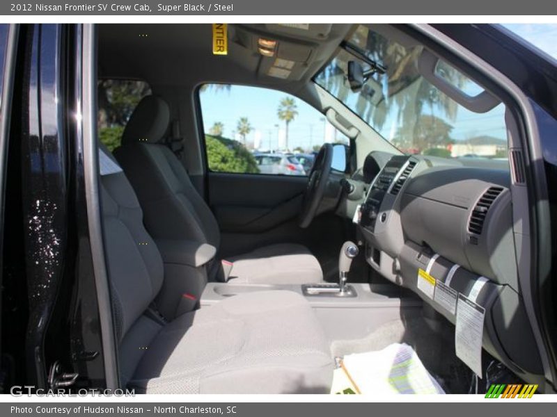 Super Black / Steel 2012 Nissan Frontier SV Crew Cab