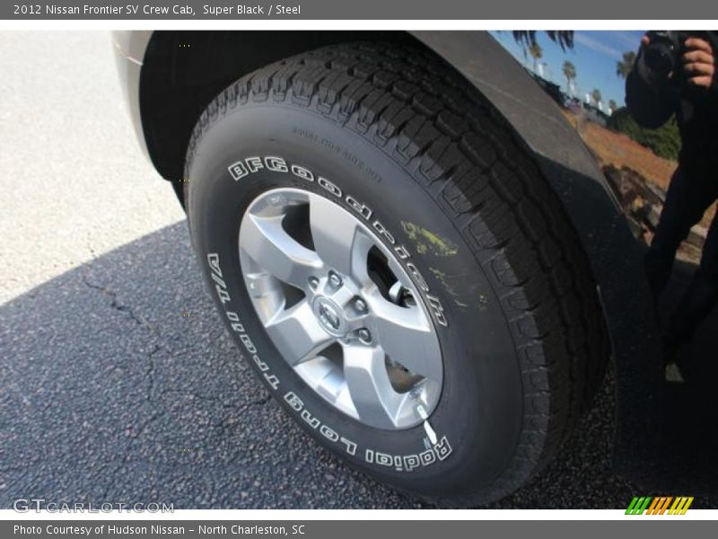 Super Black / Steel 2012 Nissan Frontier SV Crew Cab