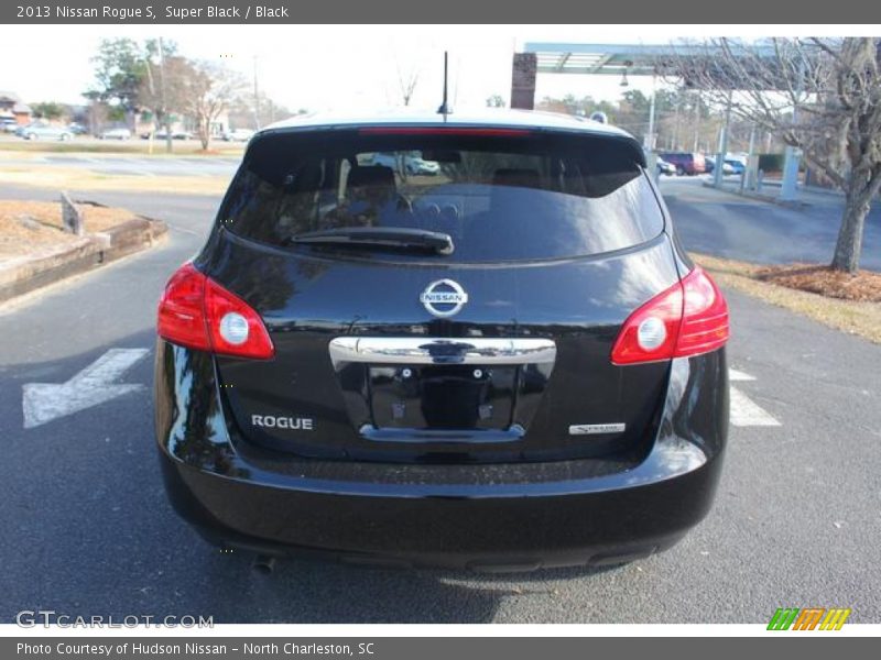 Super Black / Black 2013 Nissan Rogue S