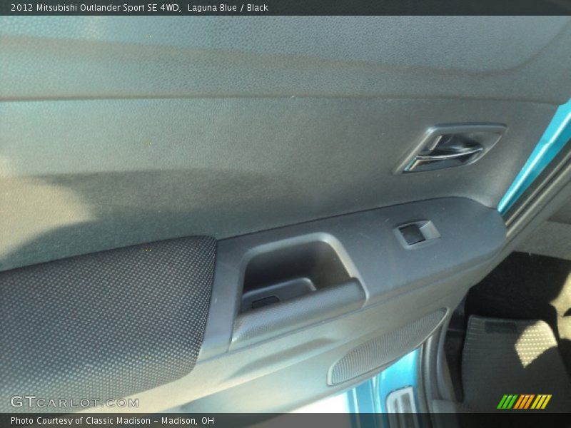 Laguna Blue / Black 2012 Mitsubishi Outlander Sport SE 4WD