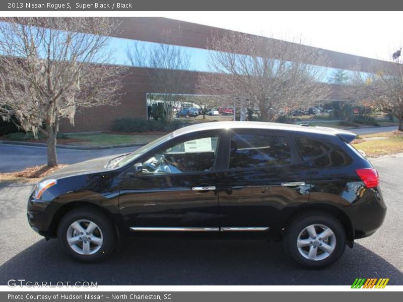 Super Black / Black 2013 Nissan Rogue S