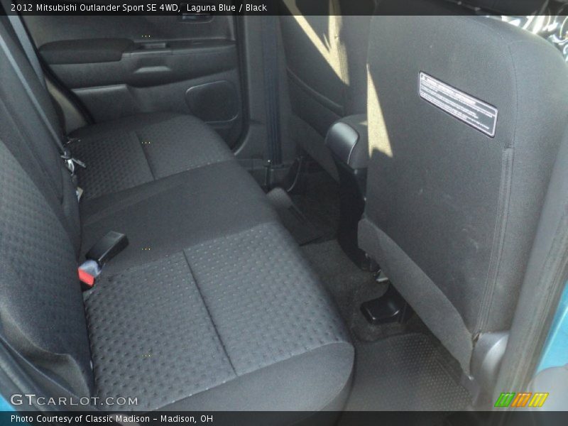Laguna Blue / Black 2012 Mitsubishi Outlander Sport SE 4WD