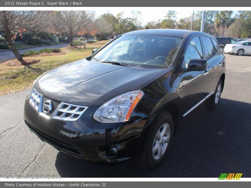 Super Black / Black 2013 Nissan Rogue S
