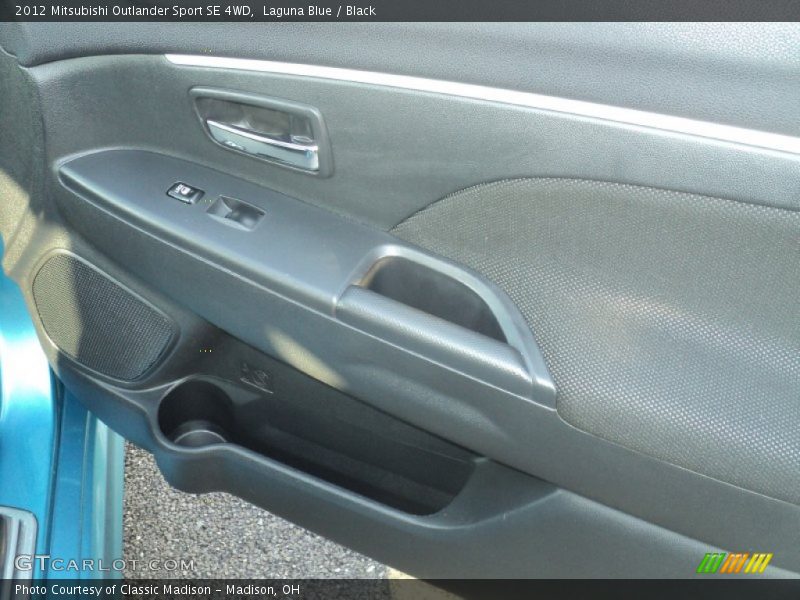 Laguna Blue / Black 2012 Mitsubishi Outlander Sport SE 4WD
